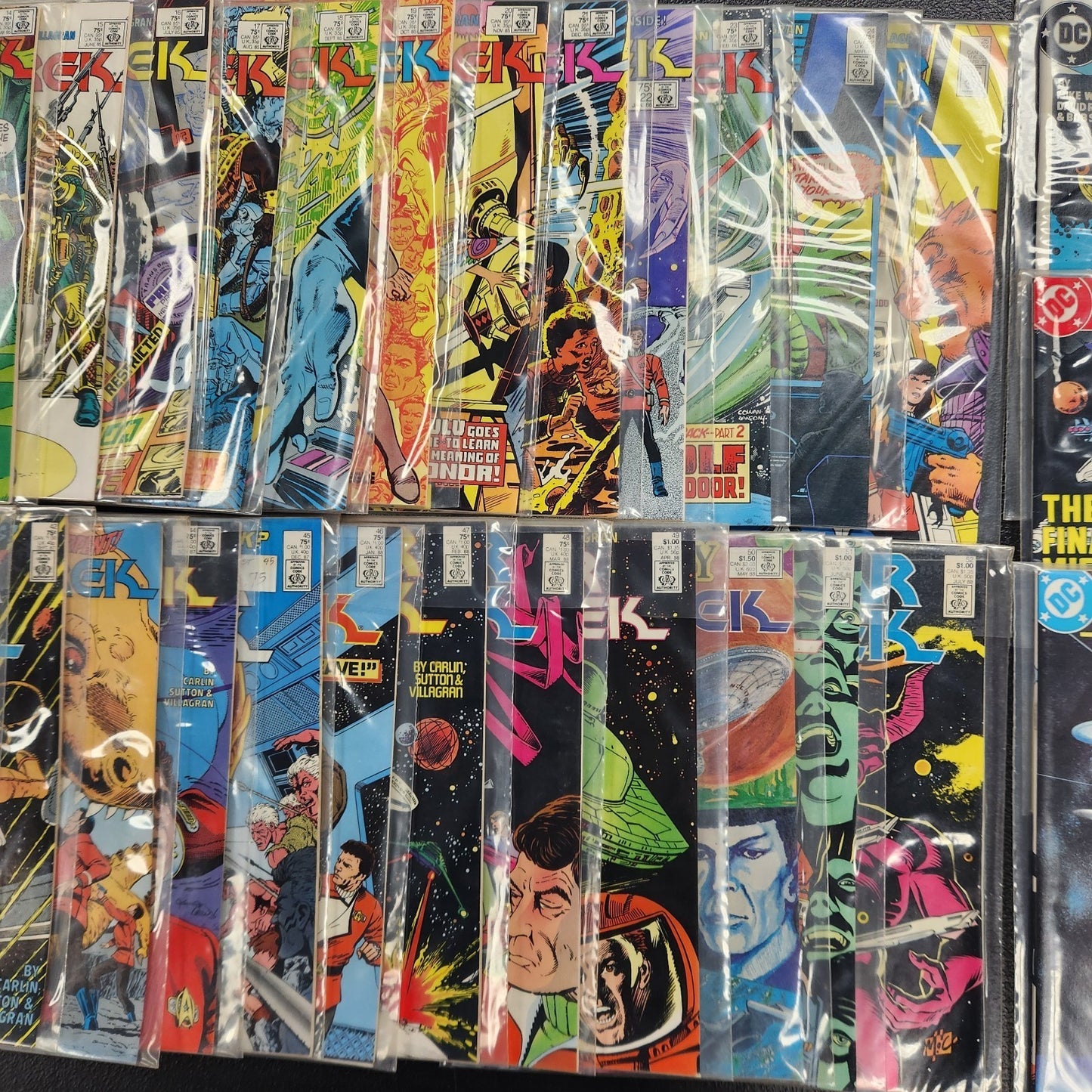 Star Trek (1982) #1-52 Near Set DC Copper Age Annual 1 & 2 Plus Star Trek 3 Adap