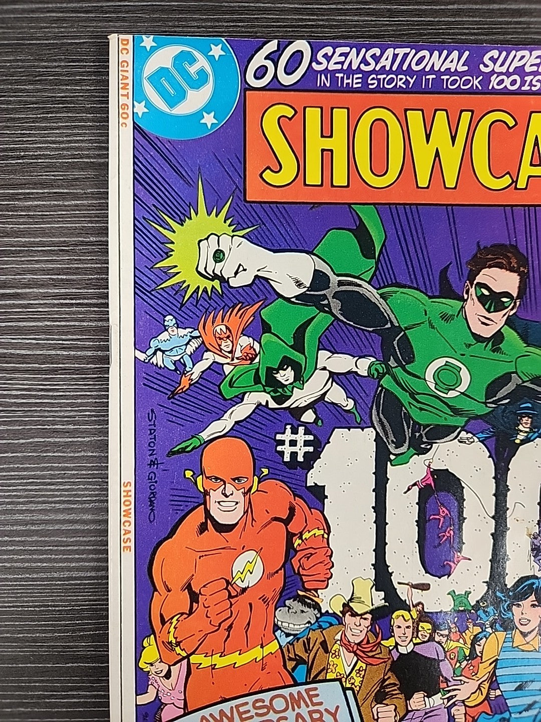 Showcase #100 1978 DC Comics Anniversary Edition Joe Staton Cover Very Fine