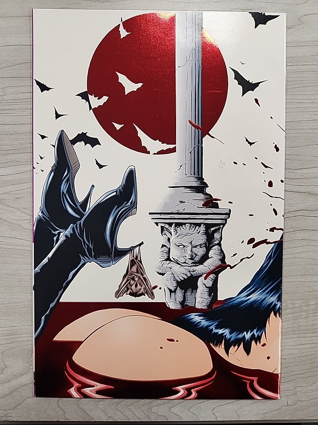 Vengeance of Vampirella #1 Red Foil Signed Quesada & Palmiotti Harris Comics 