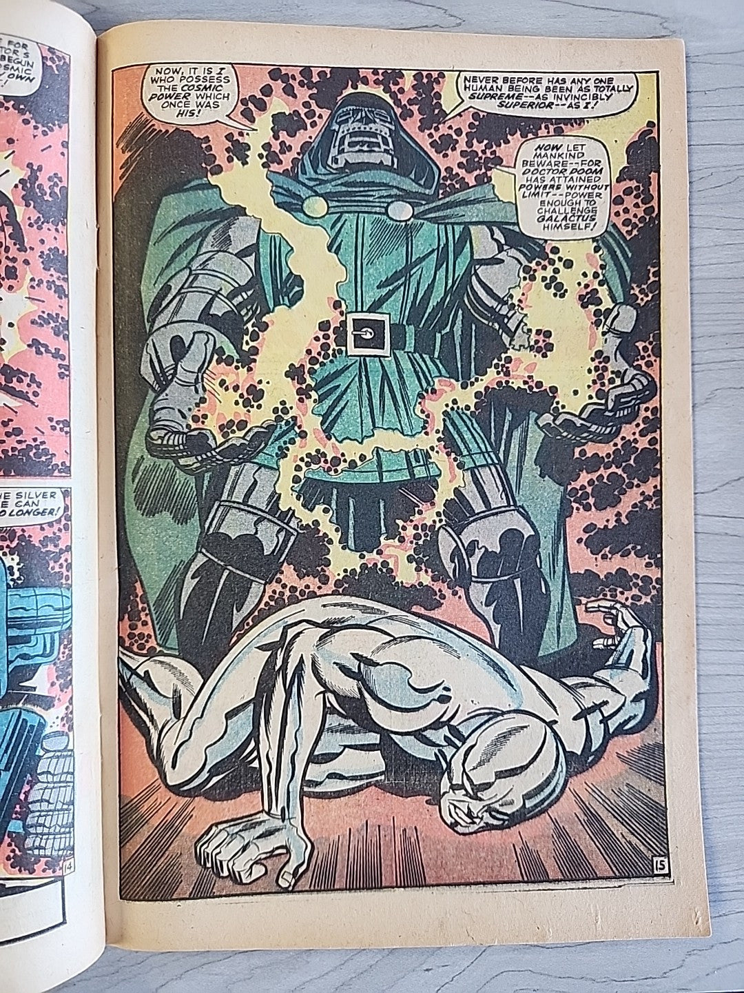 Fantastic Four #57 Marvel Comic Book December 1966 VG-/VG Doctor Doom, Surfer