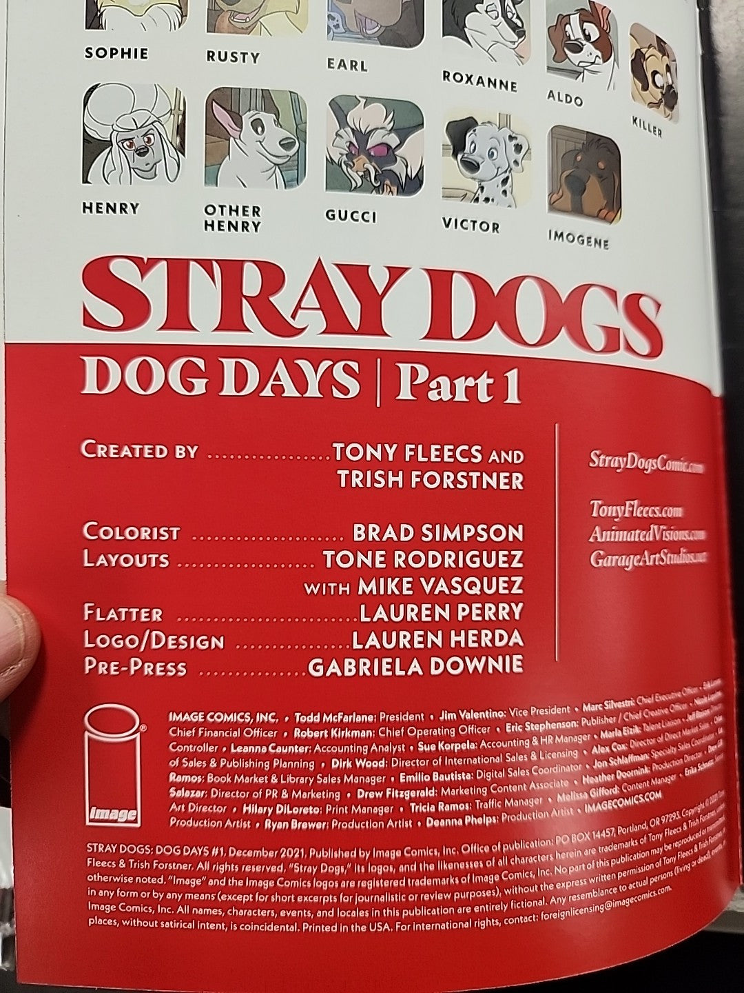 Stray Dogs: Dog Days 1 The Conjuring Homage Pastime Exclusive Variant High Grade