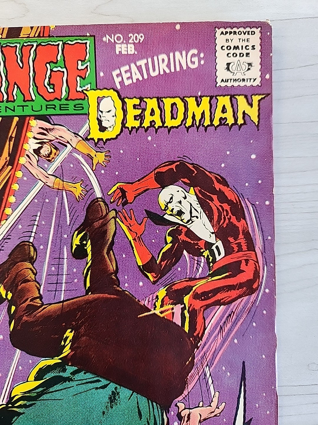 Strange Adventures # 209 - Deadman, Neal Adams Cover & Interiors FN/FN+