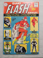 Flash Annual #1 1963 DC Comics, Giant-Sized 1st Grodd Elongated Man Kid Flash VF