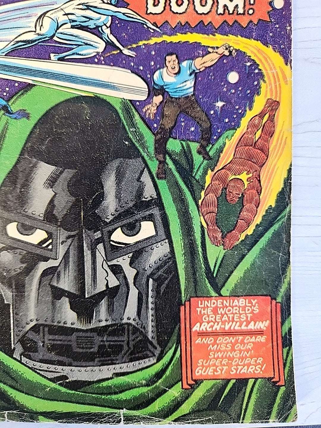 Fantastic Four #57 Marvel Comic Book December 1966 VG-/VG Doctor Doom, Surfer