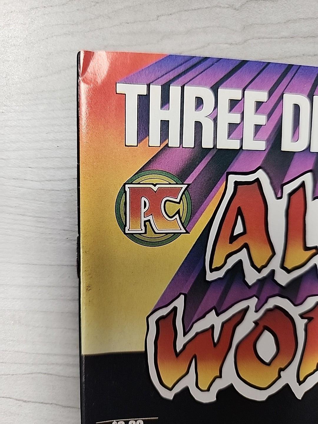 Three Dimensional Alien Worlds #1 (1984) With One Pair Glasses Dave Stevens VF 