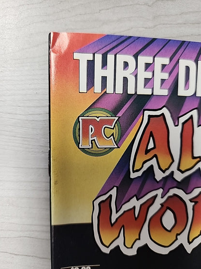Three Dimensional Alien Worlds #1 (1984) With One Pair Glasses Dave Stevens VF 