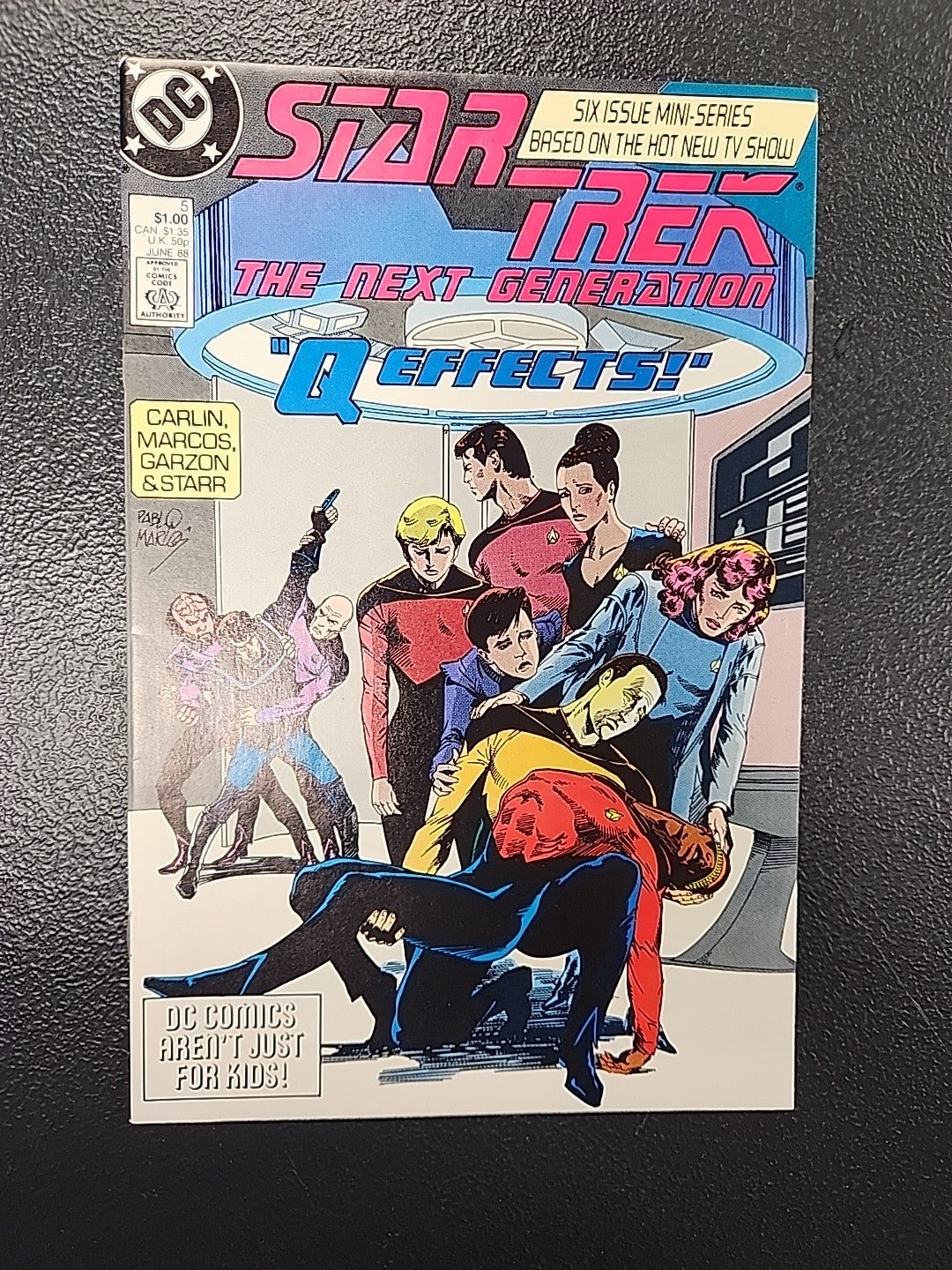 Star Trek: The Next Generation #1-6 VF 1988 DC Comics Complete Mini-Series