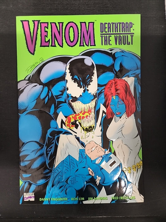 Venom Deathtrap The Vault (1993) GN/TPB 1st Print Ron Lim Cover Avengers NM