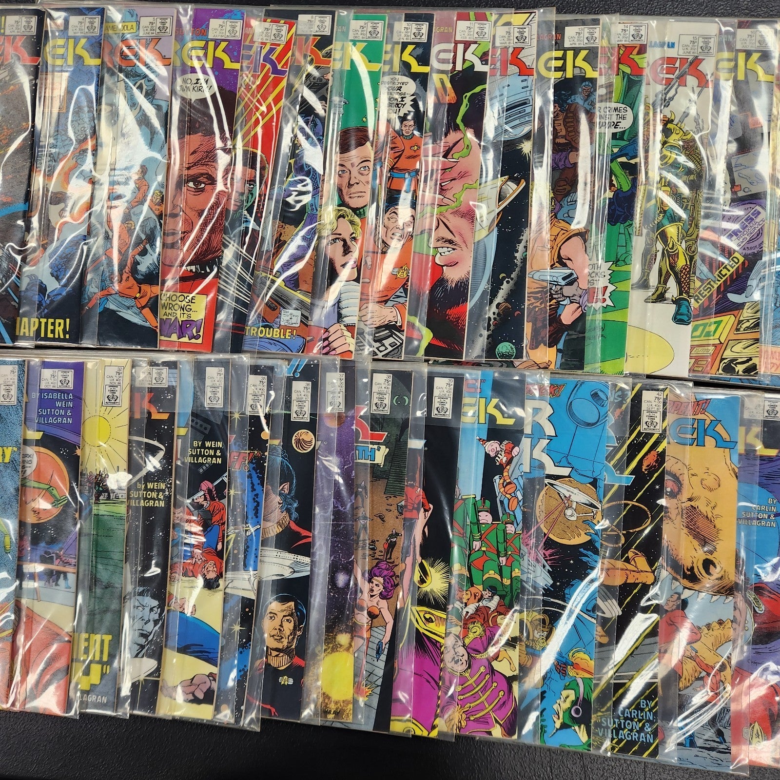 Star Trek (1982) #1-52 Near Set DC Copper Age Annual 1 & 2 Plus Star Trek 3 Adap
