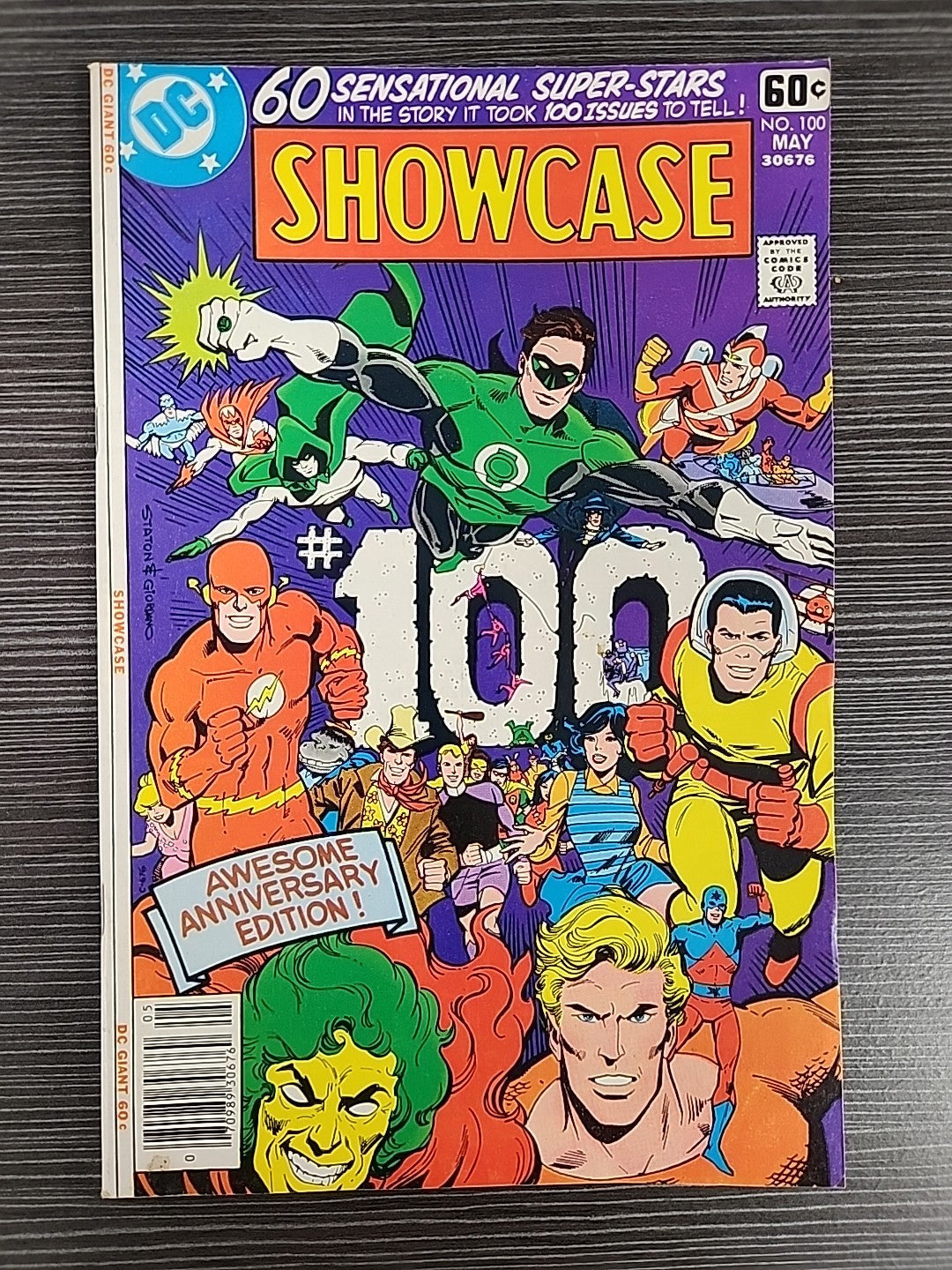 Showcase #100 1978 DC Comics Anniversary Edition Joe Staton Cover Very Fine