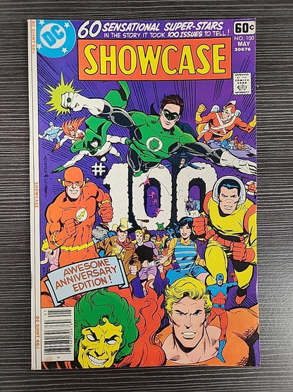 Showcase #100 1978 DC Comics Anniversary Edition Joe Staton Cover Very Fine