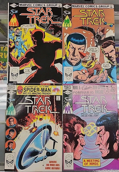Star Trek Comics Marvel 1980 #1-18 Complete Run Nice Mid To High Grade
