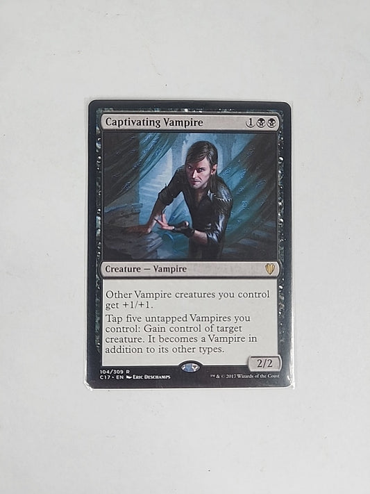 MTG Captivating Vampire #104/309 (NM) Commander 2017 English Magic The Gathering
