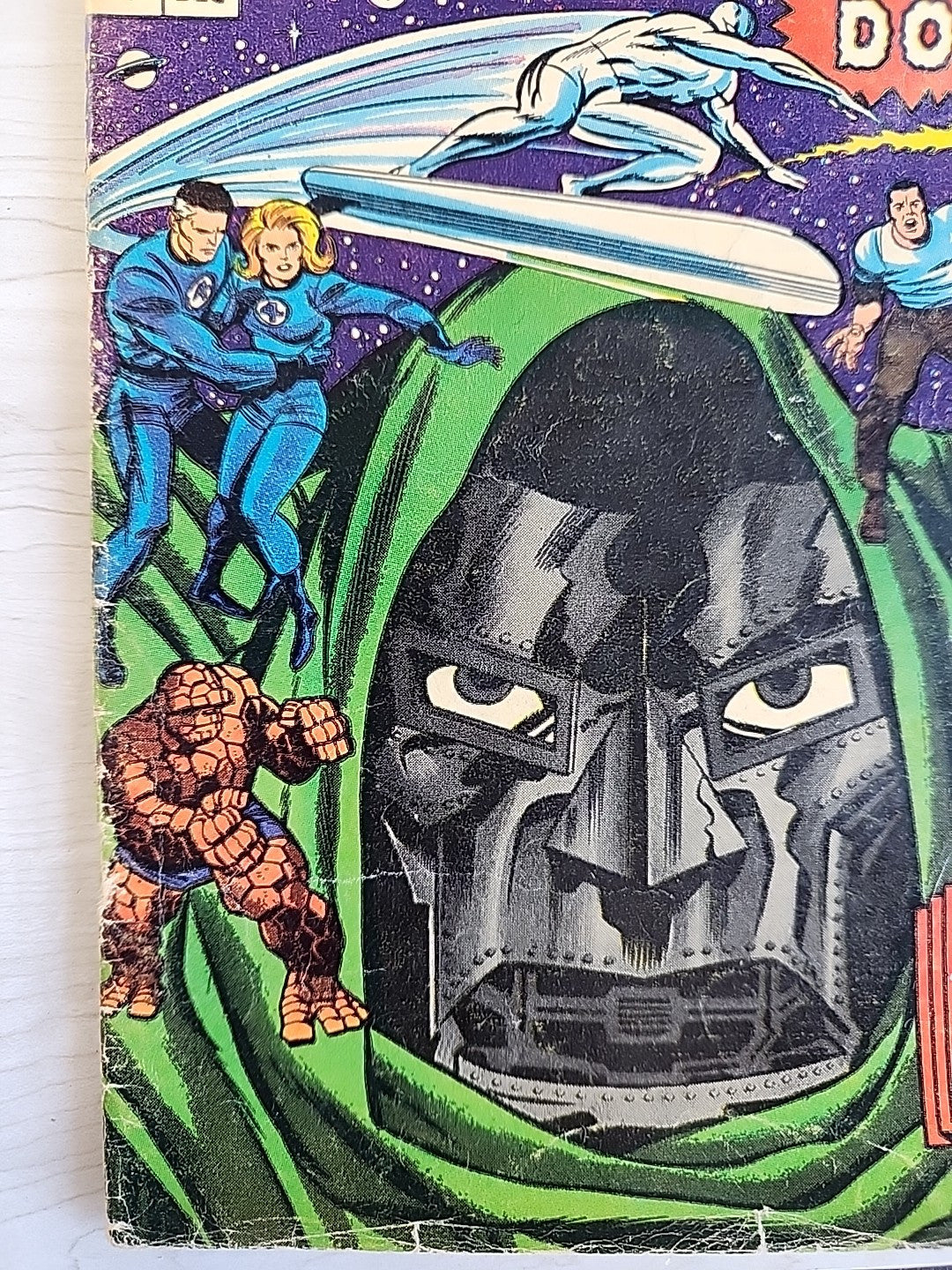 Fantastic Four #57 Marvel Comic Book December 1966 VG-/VG Doctor Doom, Surfer