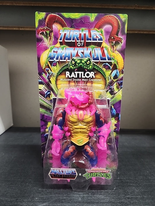 RATTLOR Turtles of Grayskull Reptile Wars MOTU TMNT Masters Universe 2024 New