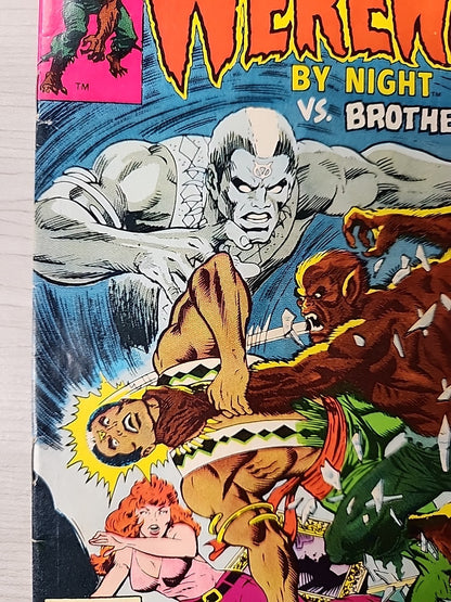 WEREWOLF BY NIGHT #39 1976 1ST MEETING BROTHER VOODOO MARVEL COMICS FN