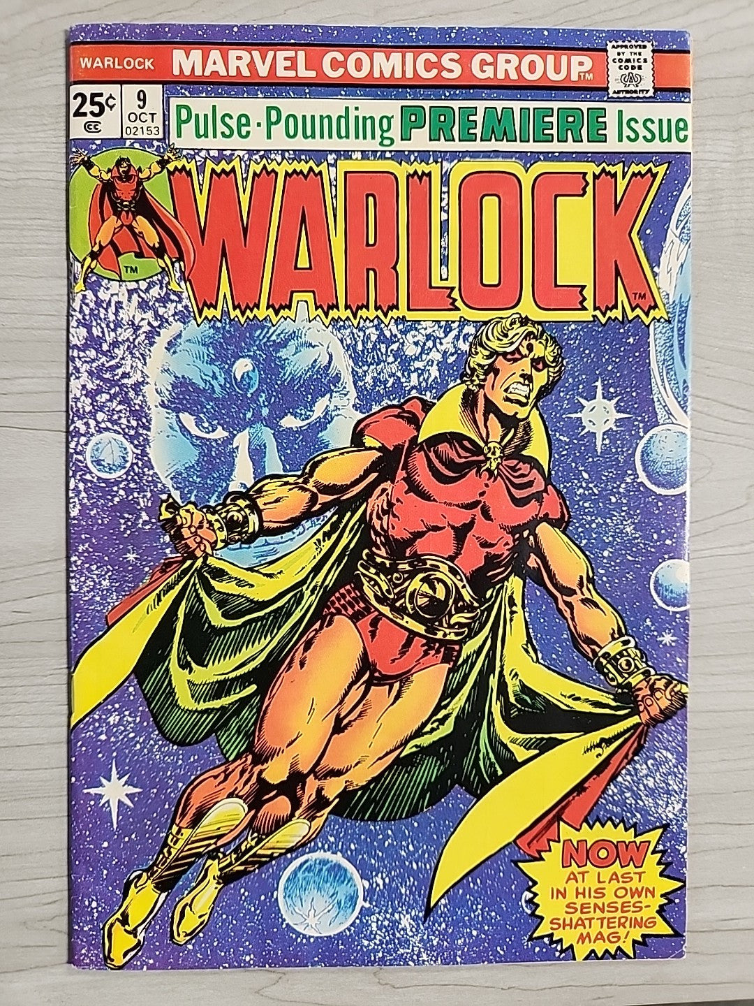 WARLOCK #9 F Key 1st Jim Starlin Art Premiere Issue Marvel Comics 1975 Thanos 