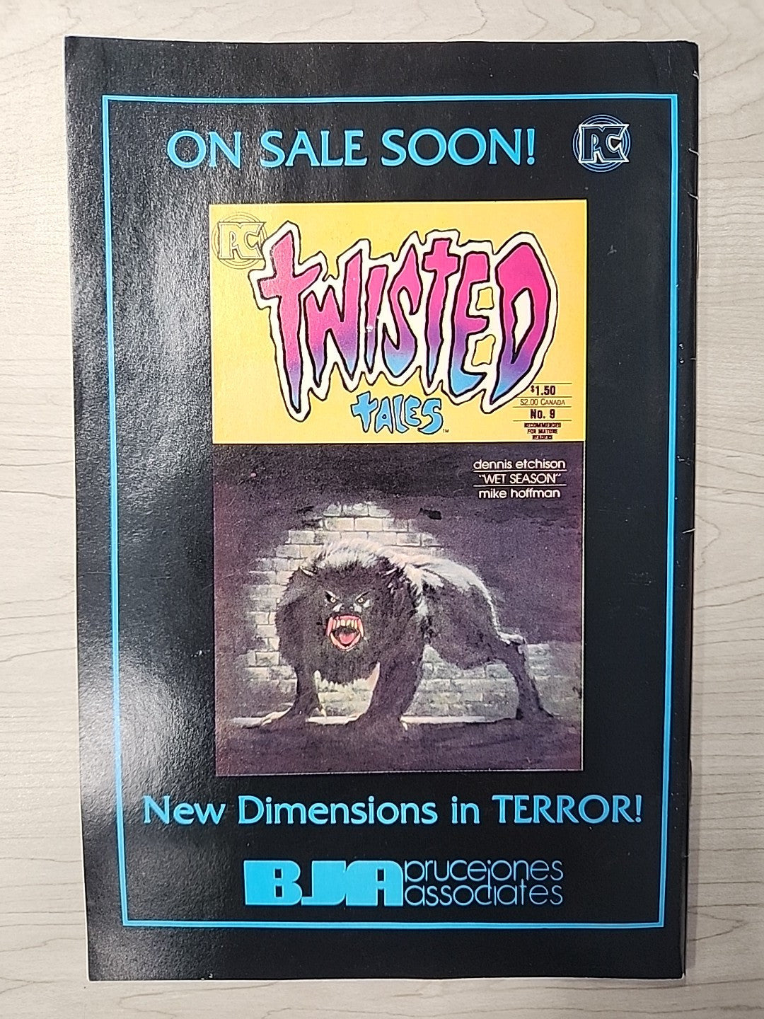 Three Dimensional Alien Worlds #1 (1984) With One Pair Glasses Dave Stevens VF 
