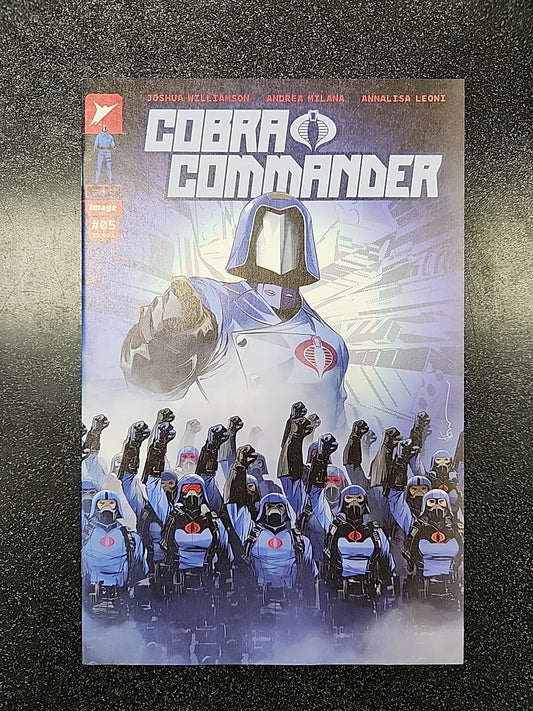 COBRA COMMANDER 5 1:50 DUSTIN NGUYEN VARIANT NM SKYBOUND GI JOE 2024