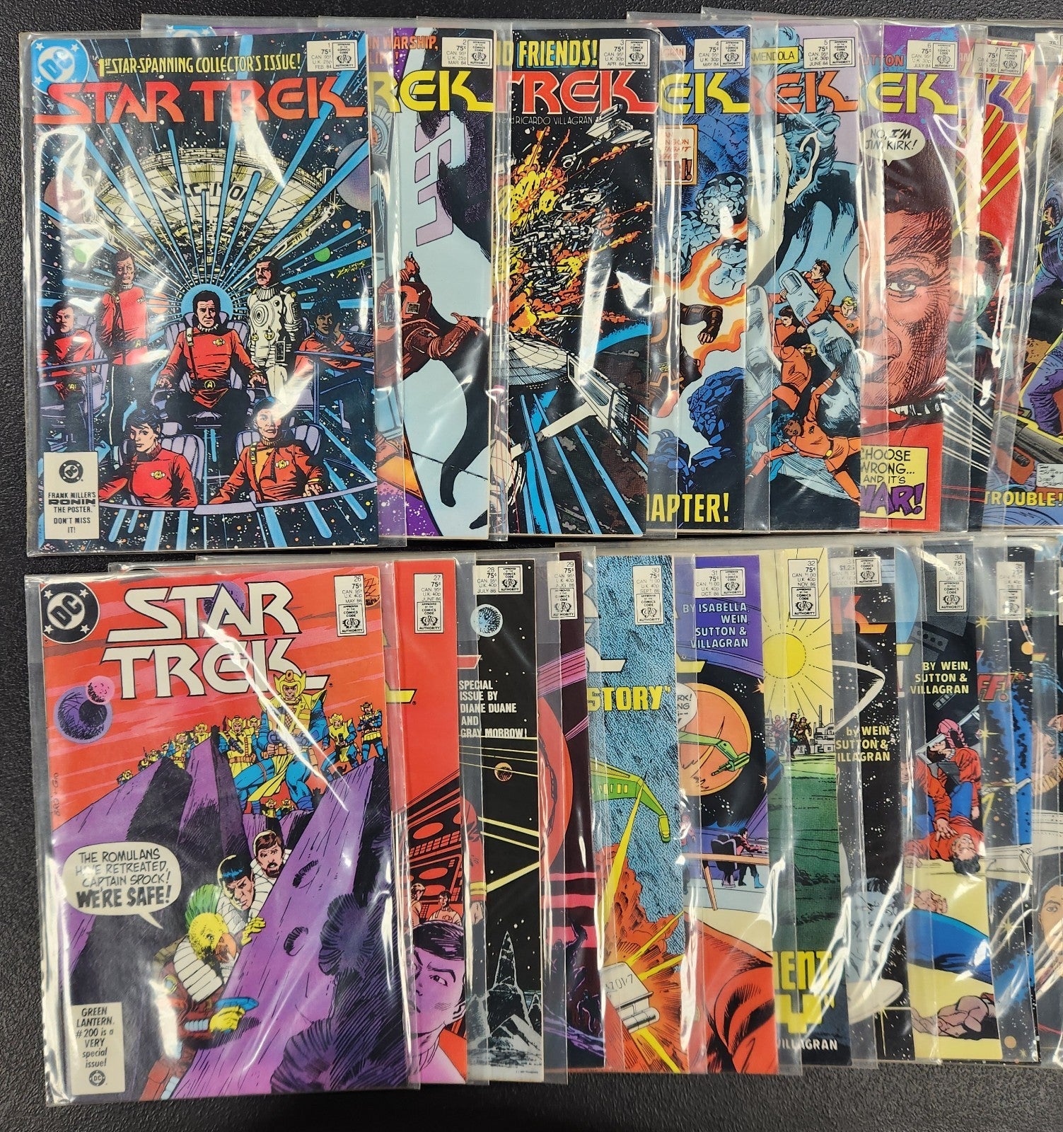 Star Trek (1982) #1-52 Near Set DC Copper Age Annual 1 & 2 Plus Star Trek 3 Adap