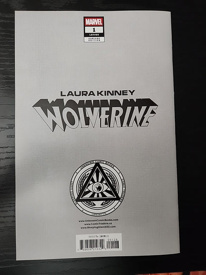 Laura Kinney Wolverine #1 NM Sabine Rich VIRGIN Unknown Comics Variant (2025)