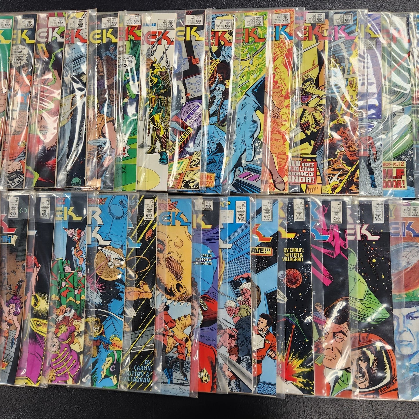 Star Trek (1982) #1-52 Near Set DC Copper Age Annual 1 & 2 Plus Star Trek 3 Adap