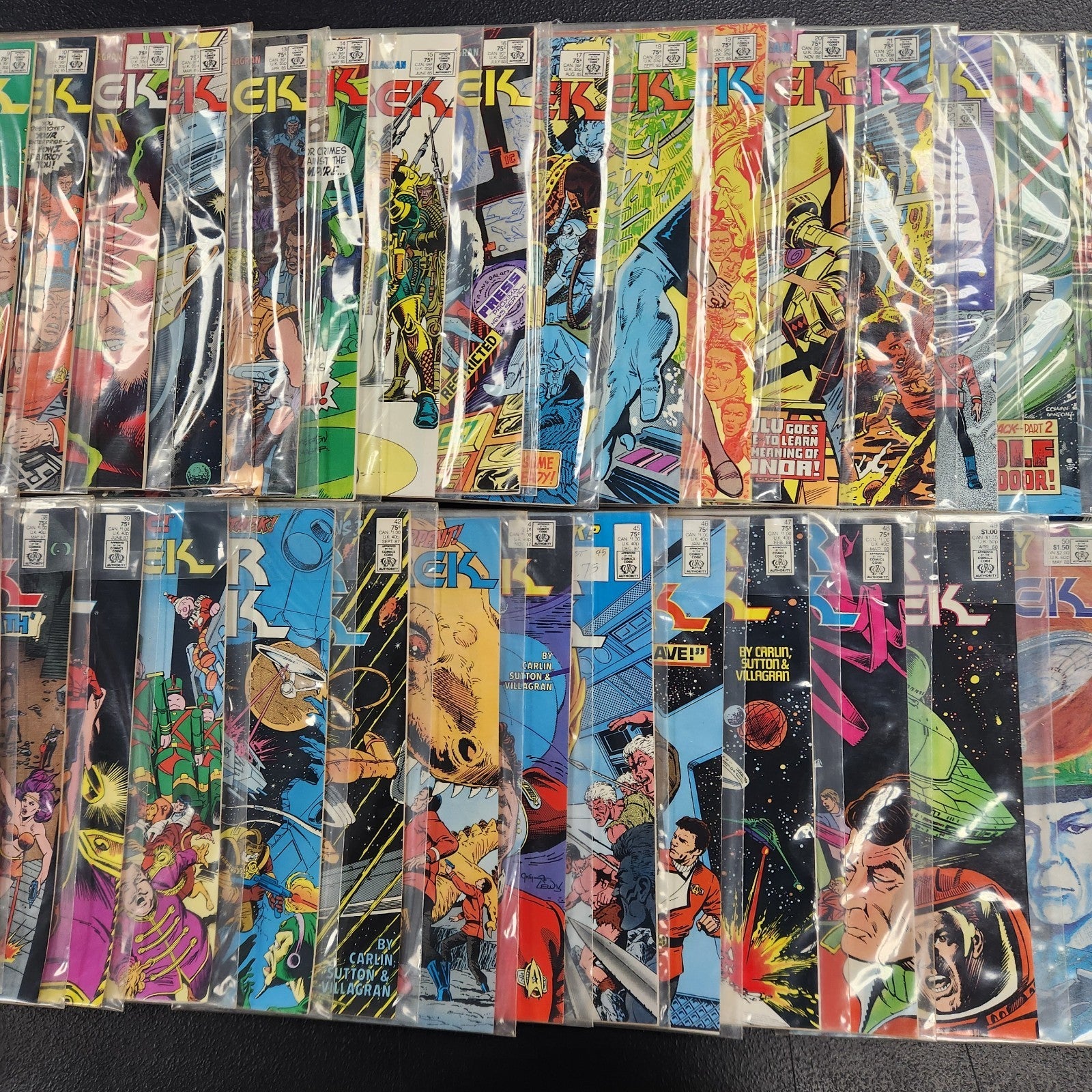 Star Trek (1982) #1-52 Near Set DC Copper Age Annual 1 & 2 Plus Star Trek 3 Adap