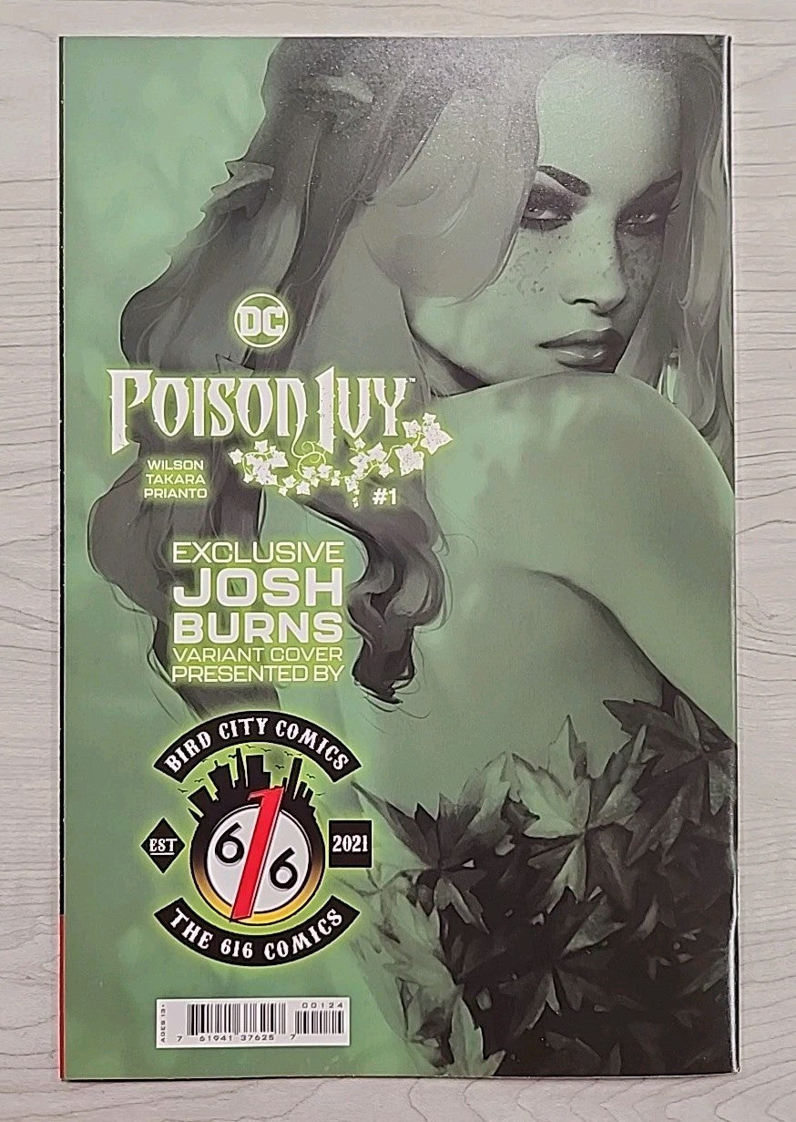 Poison Ivy #1 Josh Burns Exclusive Var Bird City 616 Comics NM