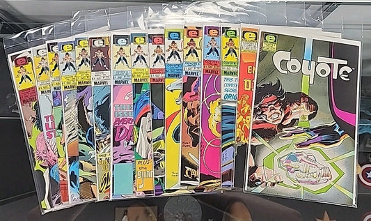 Epic Comics Coyote Lot Of 15 Books #2-16 1st Published McFarlane Art #11 VF/NM