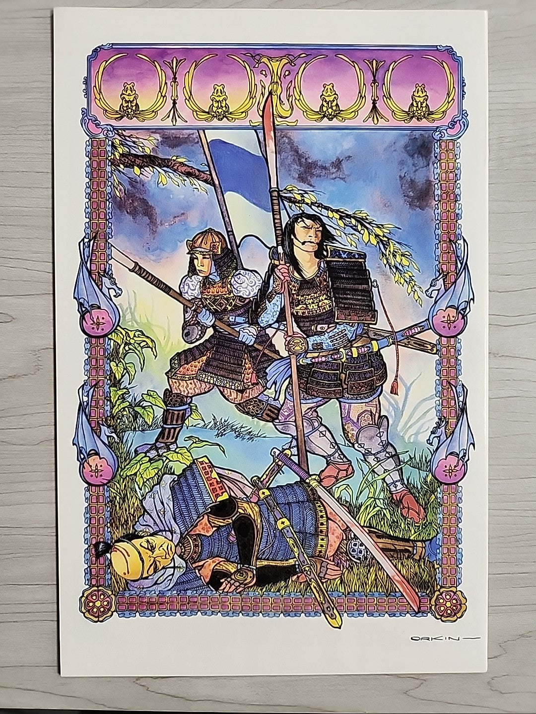 SHI: The Way of the Warrior #1 Commemorative Ltd To 3000 & Regular Ed. Signed VF