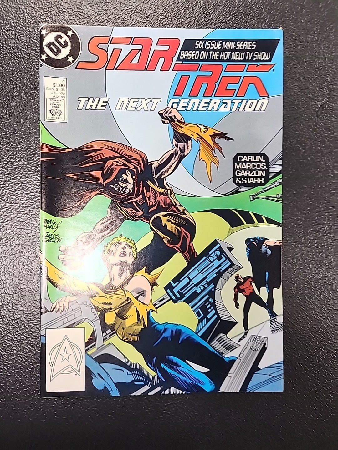 Star Trek: The Next Generation #1-6 VF 1988 DC Comics Complete Mini-Series