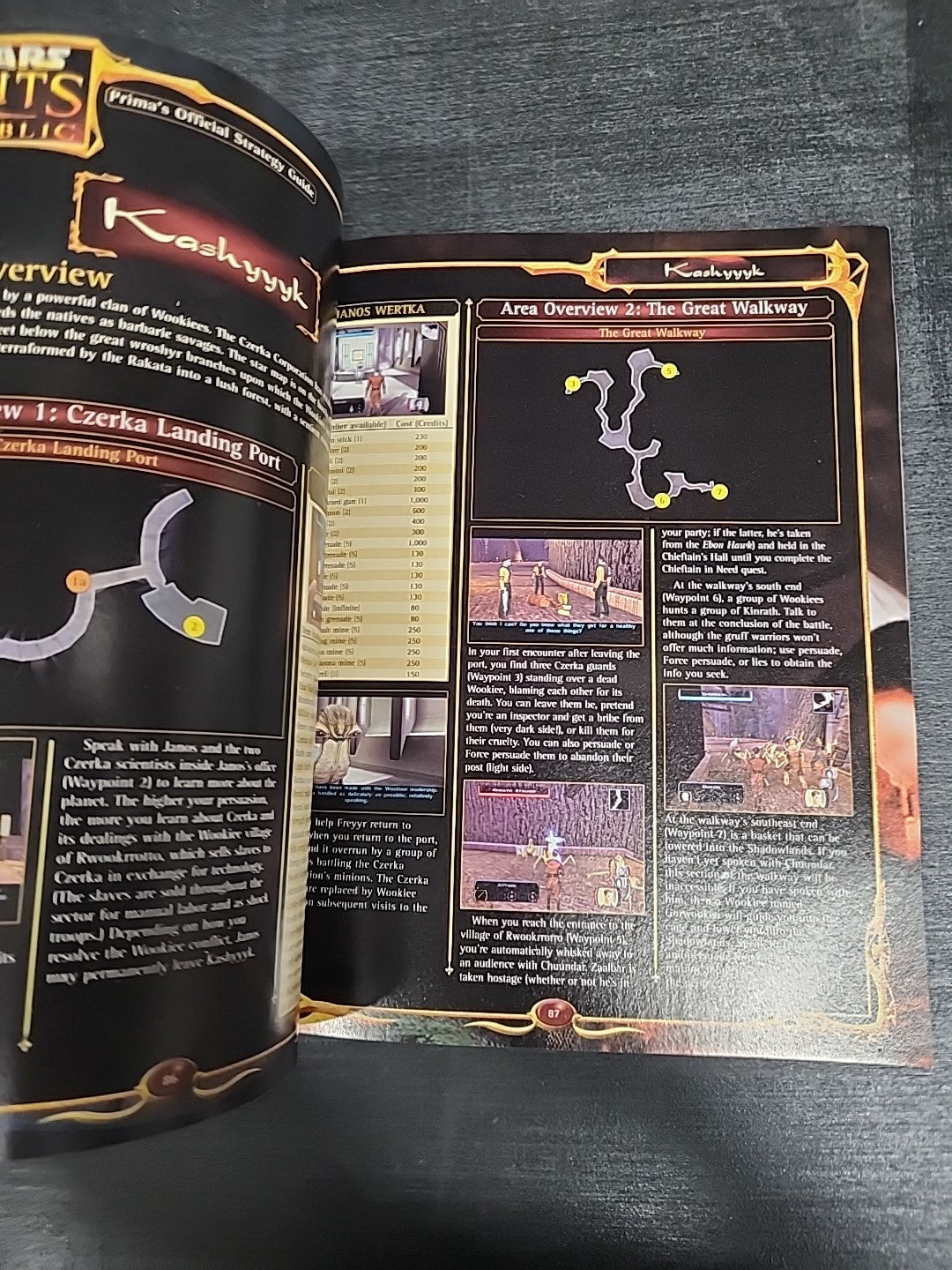 Star Wars Knights of the Old Republic Prima's Official Strategy Guide (2003)