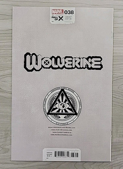 WOLVERINE #38 DAVID NAKAYAMA POLARIS EXCLUSIVE HELLFIRE VARIANT 2023 MARVEL NM