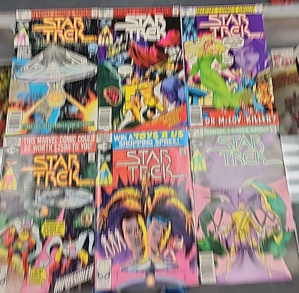 Star Trek Comics Marvel 1980 #1-18 Complete Run Nice Mid To High Grade