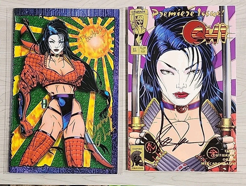 SHI: The Way of the Warrior #1 Commemorative Ltd To 3000 & Regular Ed. Signed VF