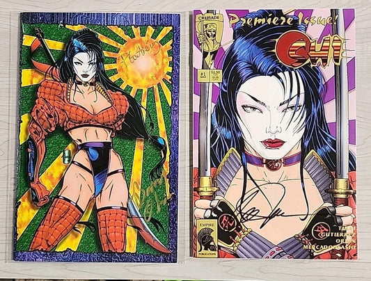 SHI: The Way of the Warrior #1 Commemorative Ltd To 3000 & Regular Ed. Signed VF