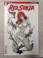 2016 Dynamite Red Sonja #1 J Scott Campbell Variant Edition 1st Print
