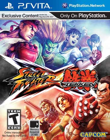 Street Fighter X Tekken (Sony PlayStation Vita, 2012) Tested