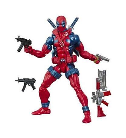 Marvel Legends Uncanny X-Men X-Force Retro Deadpool - Complete With Mailer Box 