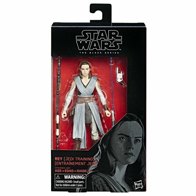 Star Wars The Black Series Rey #02 & #44 6" Action Figures 2019 Lot