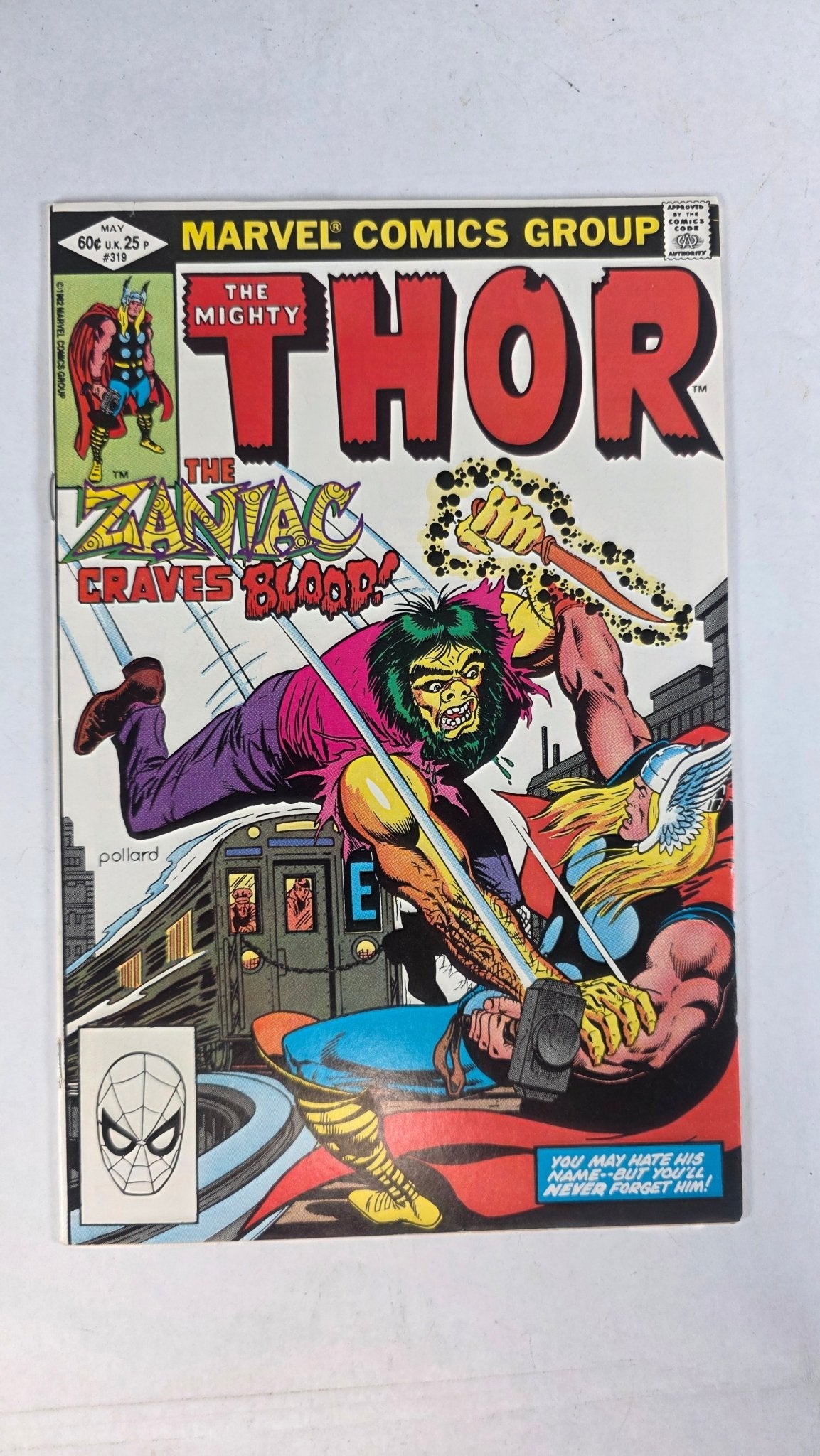 Thor (1966) 319 VF - (7.5) 1st Zaniac Direct Edition Comic Book - Infinite Collectibles