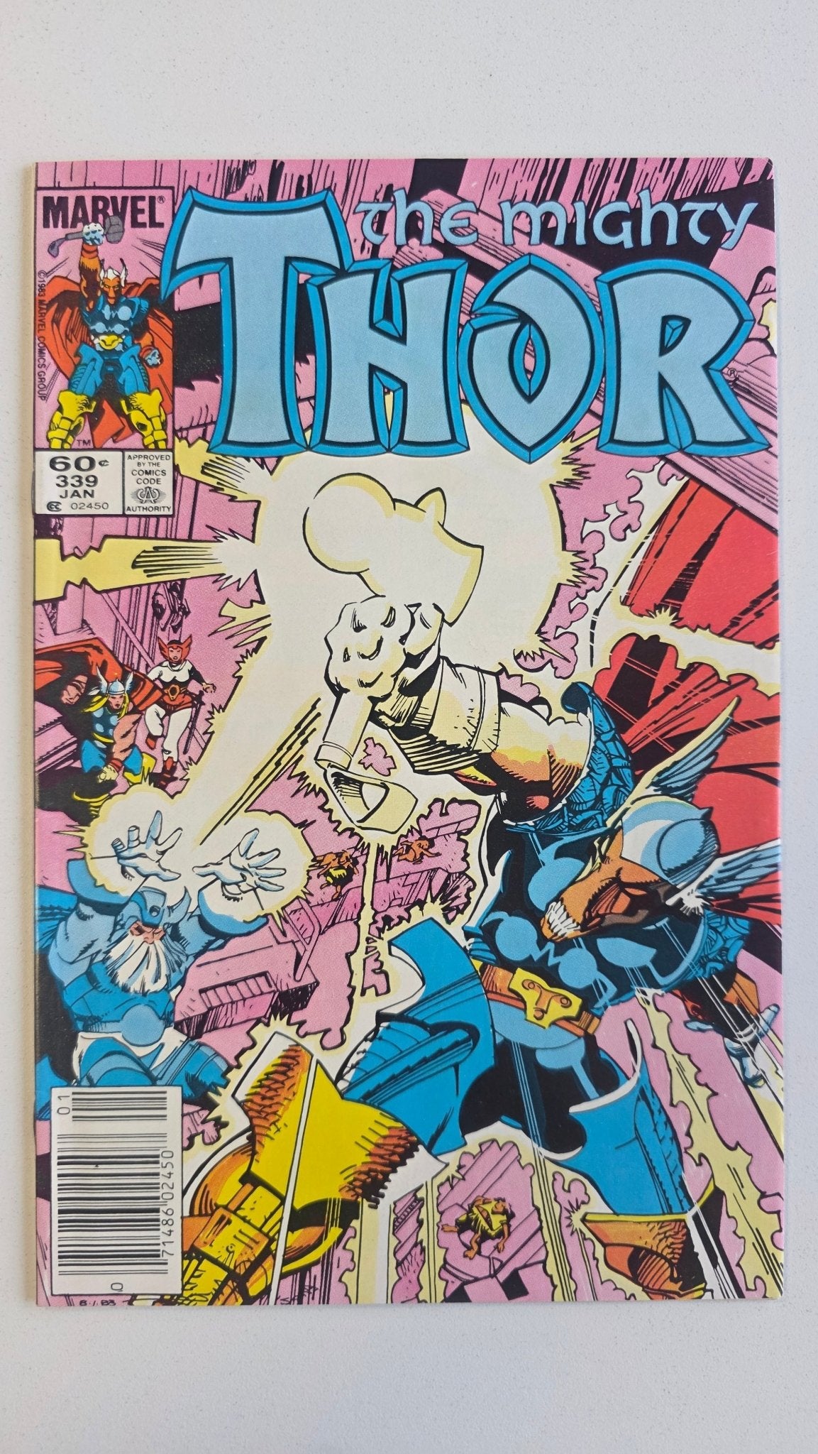 Thor (1966) 339 1st appearance of Stormbreaker 8.0 VF Newsstand - Infinite Collectibles