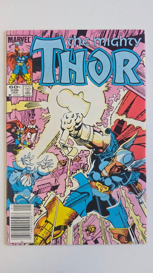 Thor (1966) 339 1st appearance of Stormbreaker 8.0 VF Newsstand - Infinite Collectibles