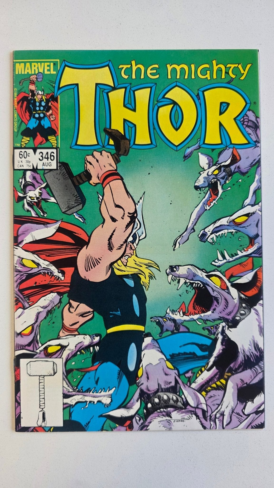 Thor (1966) 346 1st Cask of Ancient Winters NM Direct Edition - Infinite Collectibles