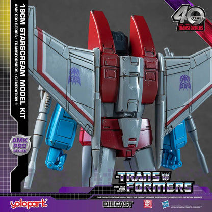 TRANSFORMERS: GEN 1 19cm DIECAST STARSCREAM MODEL KIT - Infinite Collectibles