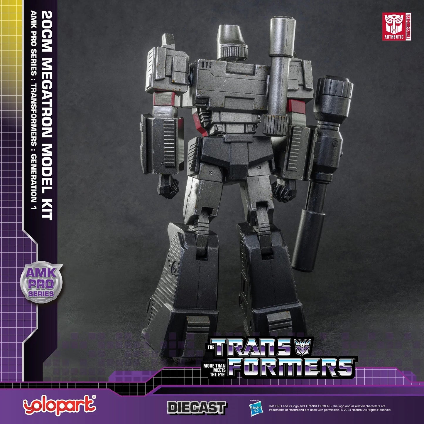 TRANSFORMERS: GEN 1 20CM DIECAST MEGATRON MODEL KIT - Infinite Collectibles