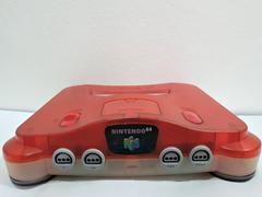 NINTENDO 64 CLEAR WHITE & RED