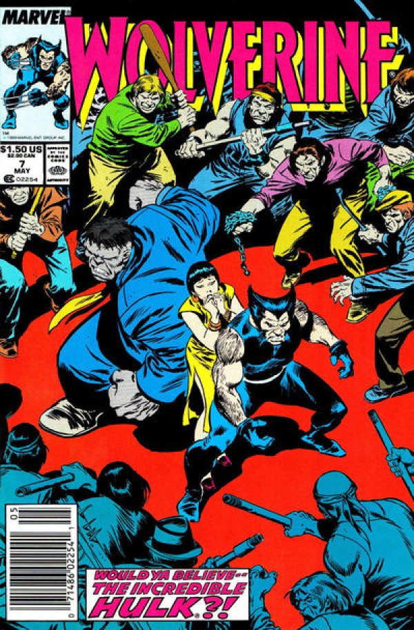 Wolverine (1988) #07 VF- Newsstand Edition