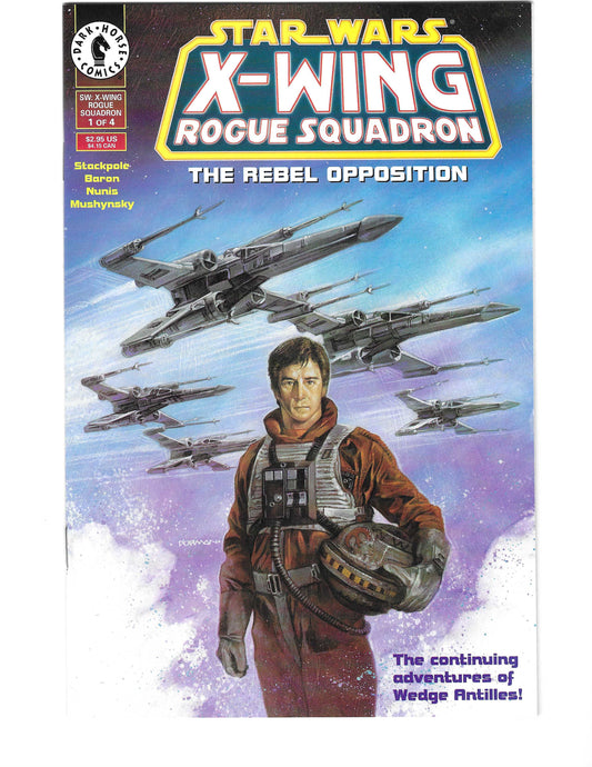 Star Wars X-Wing Rogue Squardron: The Rebel Opposition 1-4 LOT